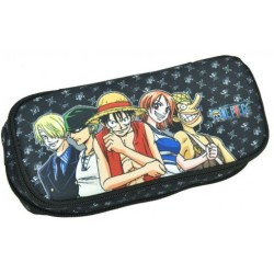 Trousse à crayons One Piece Crew avec 2 compartiments 23,5 cm