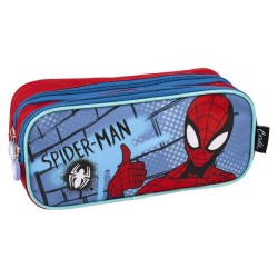 Spiderman 2-compartment pencil case 22.5 cm