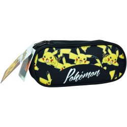 Trousse à crayons Pokémon Pika-Pika avec 2 compartiments 26 cm