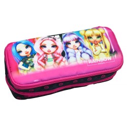 Rainbow High Besties 2-compartment pencil case 26 cm