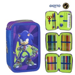 Sonic the Hedgehog Sonic the Hedgehog filled 3-layer pencil case