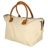 Sac cabas avec pochette beige