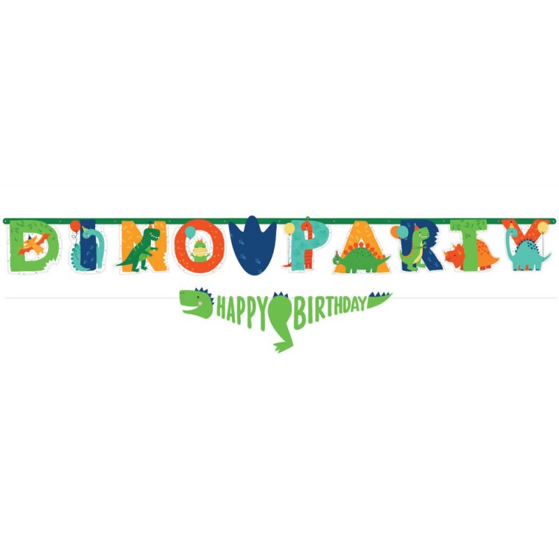 Dinosaur Happy Birthday Sign 230 cm