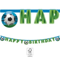 Football Soccer Fans Happy Birthday Sign FSC 2 m