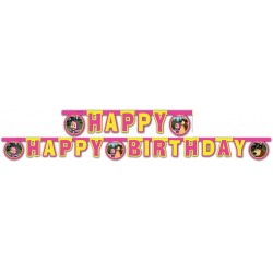 Masha and the Bear Forest Happy Birthday sign 200 cm