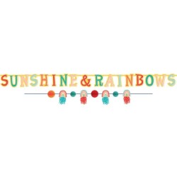 Rainbow Retro Rainbow Sign 176 cm