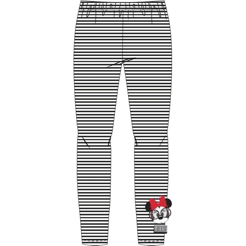 Disney Minnie  Striped children's leggings 116-146 cm