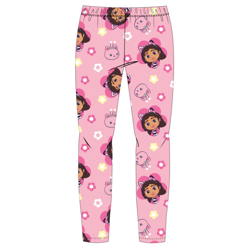 Leggings pour enfants à fleurs de Gabby's Dollhouse 104-134 cm