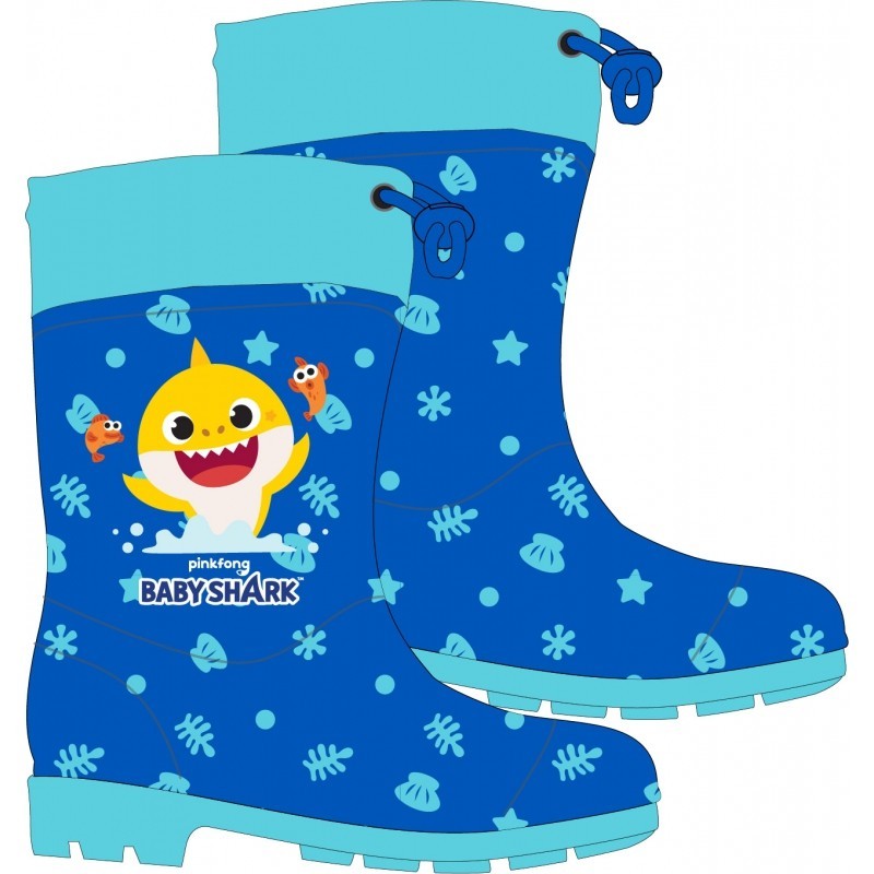 Bottes en caoutchouc pour enfants Baby Shark 23-32