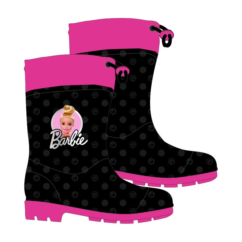 Bottes en caoutchouc pour enfants Barbie 25-34