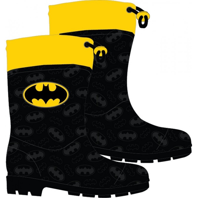 Bottes en caoutchouc Batman pour enfants 25-34