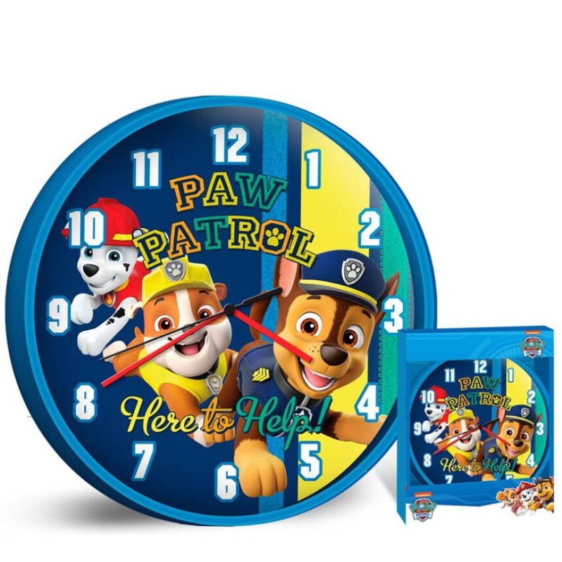 Paw Patrol wall clock 25 cm