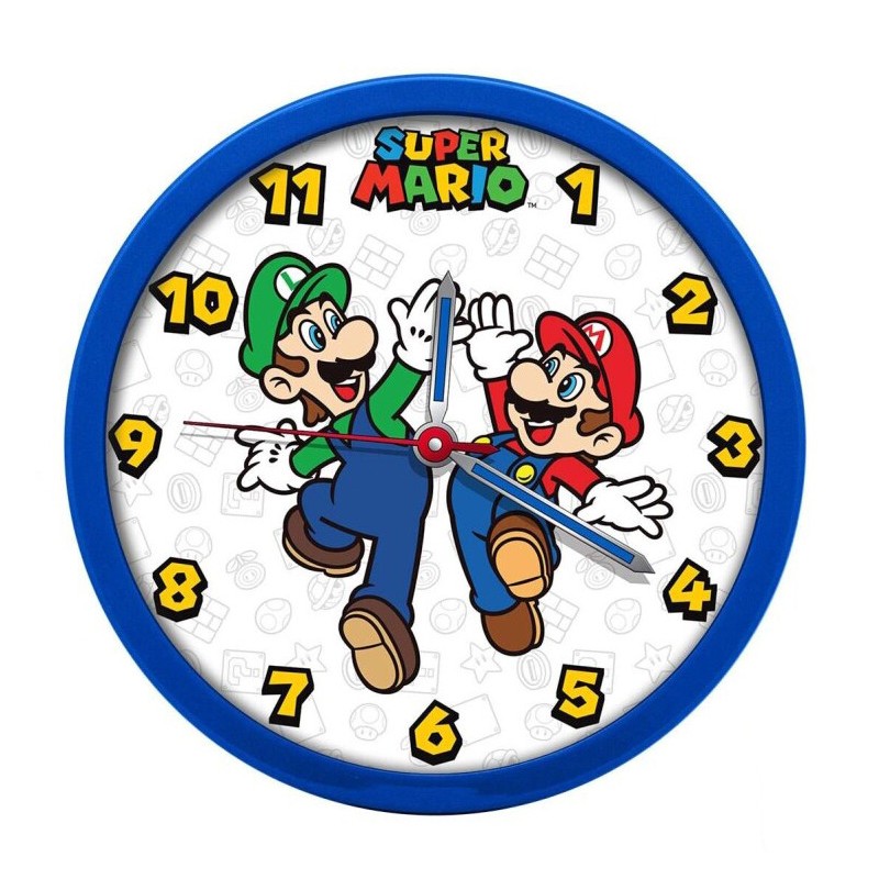 Super Mario Victory wall clock 25 cm