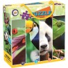 Puzzle Animaux Exotiques 4x100 pièces