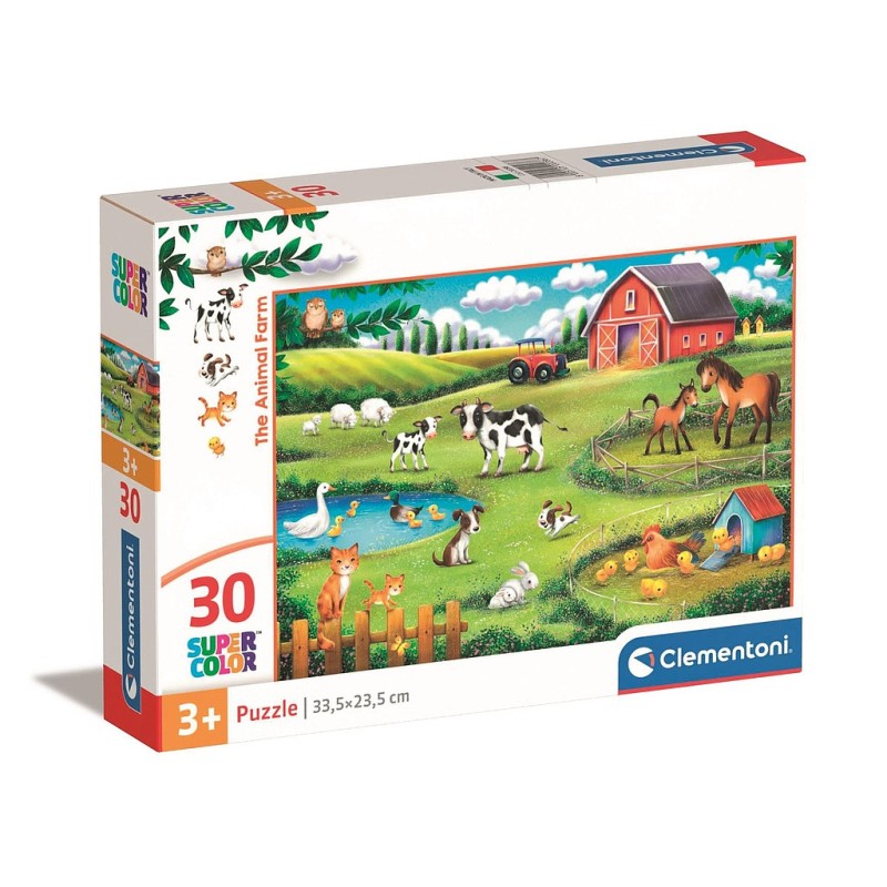 √Ållatos Farm 30 db-os puzzle Clementoni