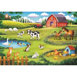 √Ållatos Farm 30 db-os puzzle Clementoni