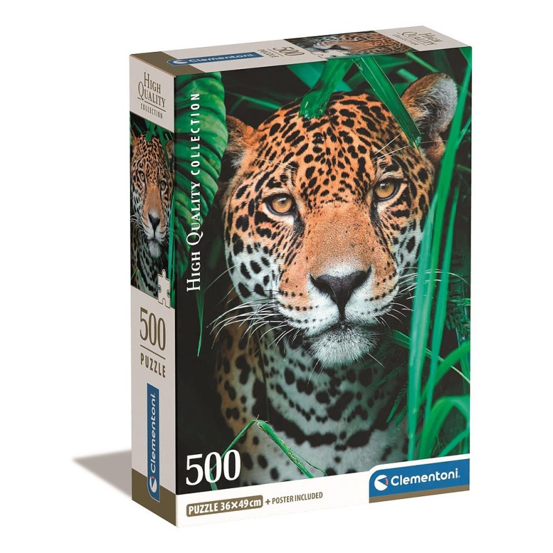 Állatos Jaguar 500 db-os puzzle Clementoni