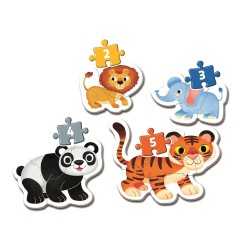 Animals My First baby shape puzzle Clementoni