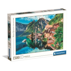 Villes Hallstatt Autriche Puzzle 1500 pièces Clementoni