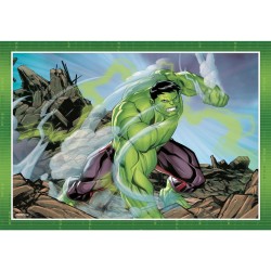 Avengers Individuals Clementoni 4-in-1 Puzzle