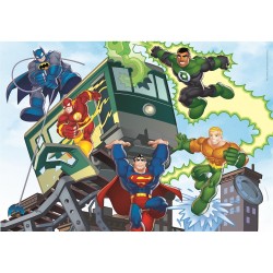 Puzzle 60 db-os de DC Super Hero Teamwork Clementoni