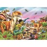 Puzzle Clementoni de 104 pièces Le Pays des Dinosaures