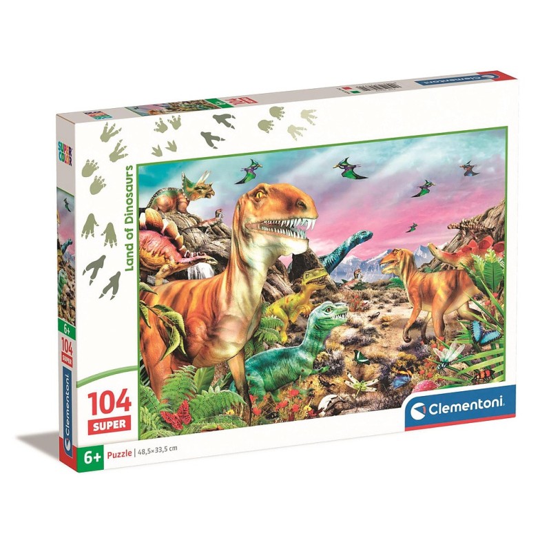 Dinosaur Land 104-piece Clementoni puzzle