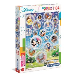 Puzzle 104 bulles db-os Disney Classics Clementoni