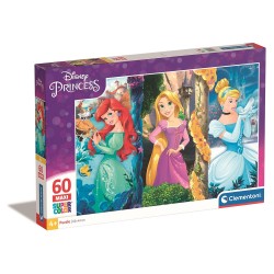 Puzzle maxi 60 pièces Princesses Disney Clementoni