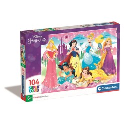 Puzzle d'activités Disney Princesses 104 pièces Clementoni