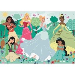 Puzzle Maxi Princesses Disney Extérieur 104 pièces Clementoni