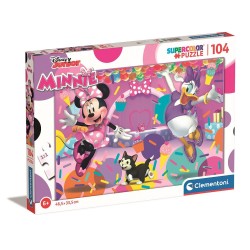 Puzzle Disney Minnie Confetti 104 db-os Clementoni