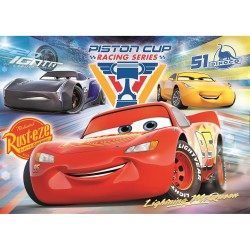 Disney Cars Piston Cup 104 pièces Clementoni-Puzzle