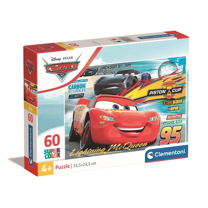 Disney Cars Piston Cup 60 pièces Clementoni-Puzzle