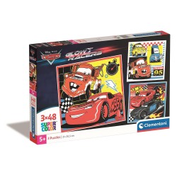 Disney Cars Team-95 3x48 pcs puzzle Clementoni