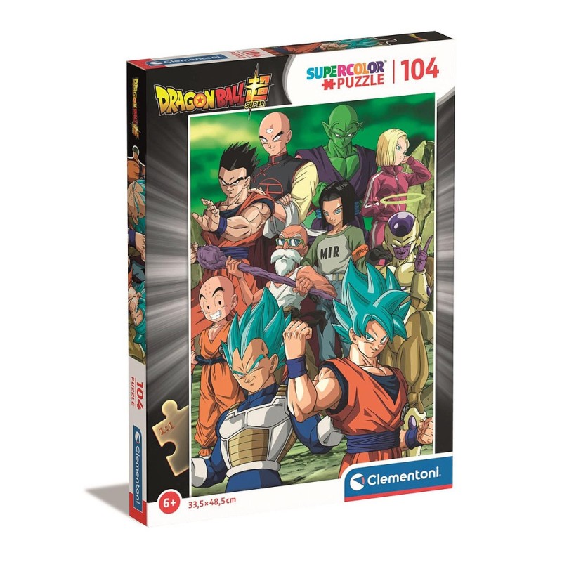 Puzzle db-os de l'équipe 104 de Dragon Ball Universe 7 Clementoni