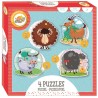 Farm  shape puzzle set