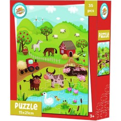 Farm  mini puzzle 35 pcs