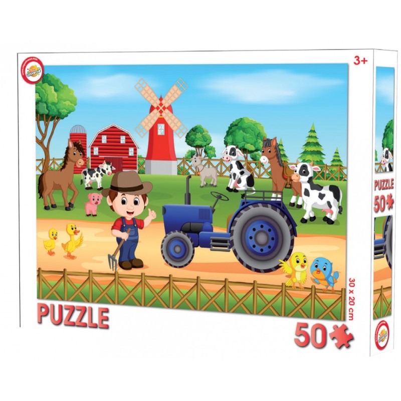 Farm  50-piece puzzle