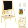 Chalkboard dry erase board 30x56x90 peach