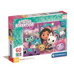 Gabby's Dollhouse Surrounded  60-piece puzzle Clementoni