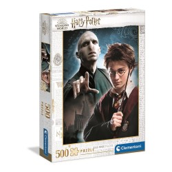 Puzzle 500 db-os de Harry Potter Voldemort Clementoni