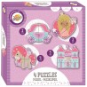 Princess Princess Shape Puzzle Set