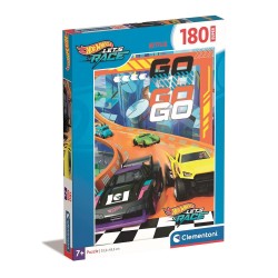 Puzzle Hot Wheels Finish Line 180 db-os Clementoni