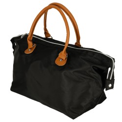 Sac cabas avec pochette noir