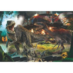 Puzzle Clementoni de 1000 pièces Jurassic World Showdown