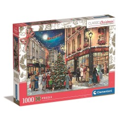 Promenade de Noël i Puzzle 1000 pièces Clementoni