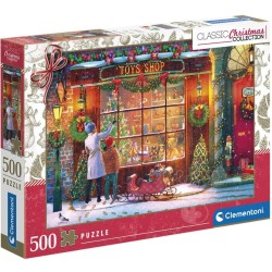 Puzzle Clementoni 500 pièces La gare de Noël