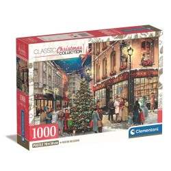 Promenade de Noël i Puzzle 1000 pièces Clementoni