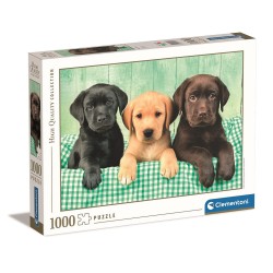 Puzzle 1000 db-os Labrador de Kutya Clementoni